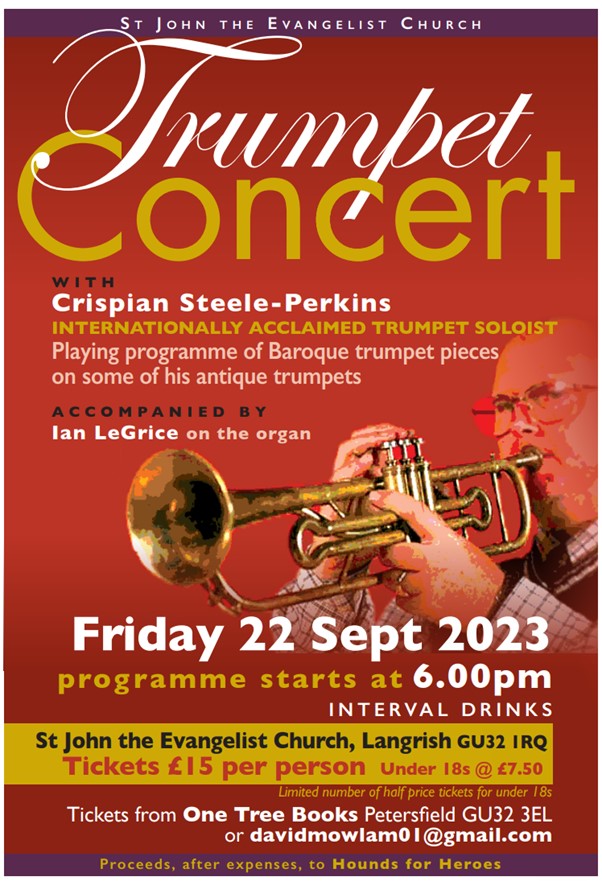 Trumpet Concert Poster