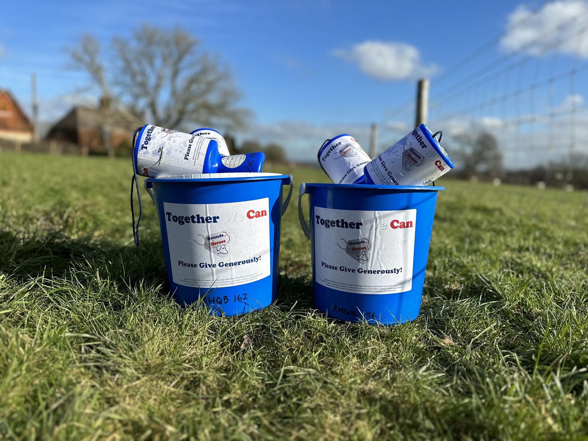 Donation tins