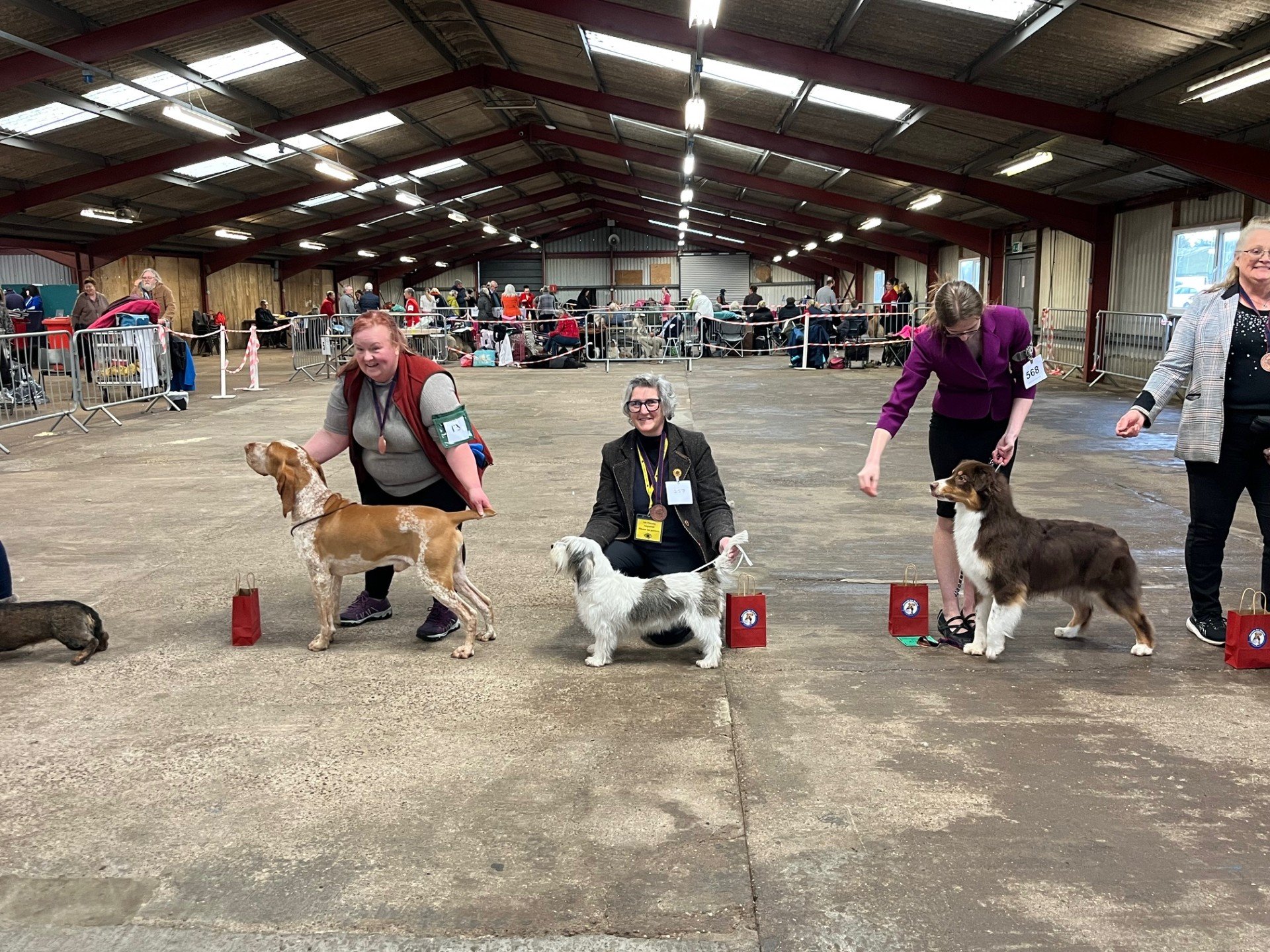 Newark & District Canine Society supporting Hounds for Heroes with dog show