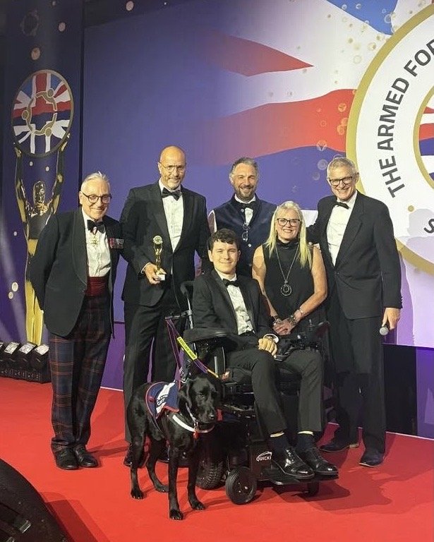 Hounds for Heroes wins the Animal Partnership Award 2026