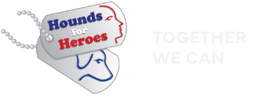Hounds for Heroes logo