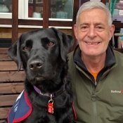 Hounds for Heroes assistance dog partnership