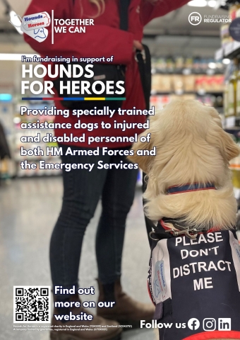 Dog Training Fundraising Poster