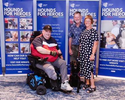 Team Phoebe - With puppy parents 