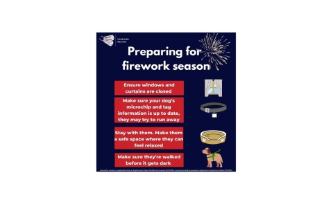 Advice for preparing for firework season
