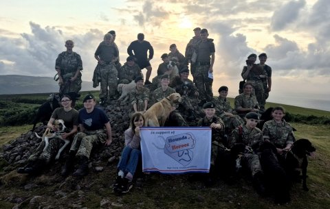 Pounds for hounds overview image of cadets